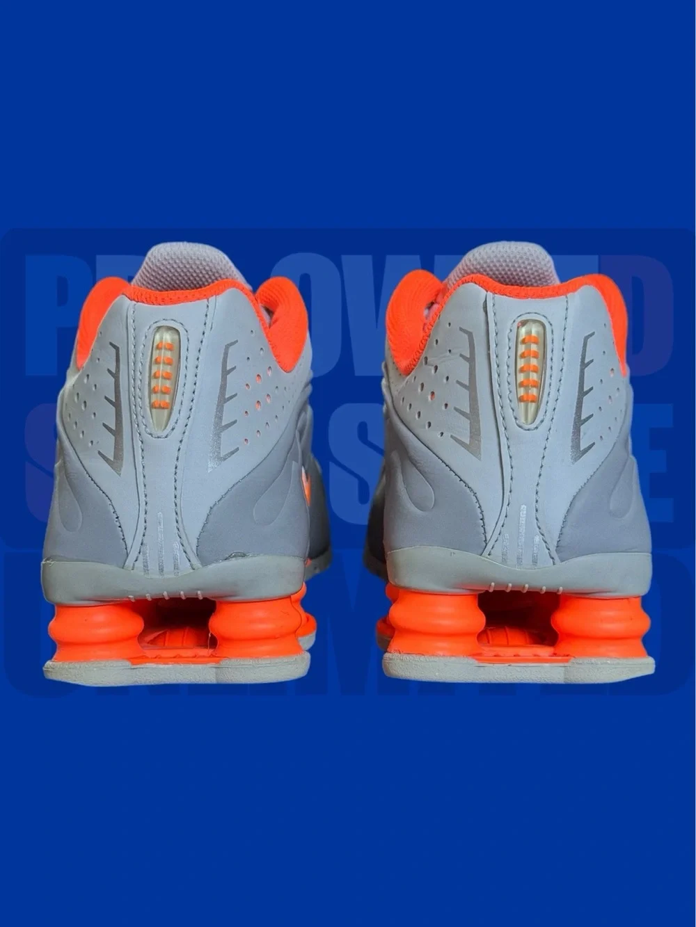 Nike Shox R4 GS’ Light Smoke Grey Crimson’